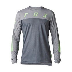 Fox Defend Long Sleeve Jersey Cekt - Grey