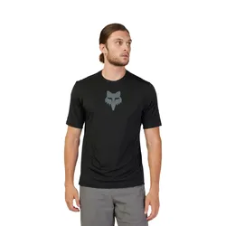 Fox Ranger Short Sleeve Jersey LAB Head - Black