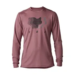 Fox Ranger Long Sleeve Jersey Dayto - Candy Red - Medium (HOT BUY)