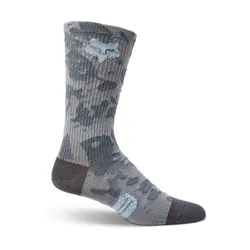 Fox 8&quot; Ranger Sock - Pewter