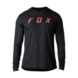 Fox Ranger Long Sleeve Jersey Dose - Black - Medium (HOT BUY)