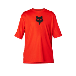 Fox Ranger Short Sleeve Jersey Youth - Fluro Red - Large (HOT BUY)