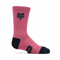 Fox 6" Ranger Crew Sock Youth - Berry