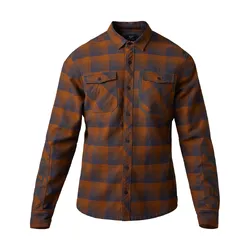 Fox Defend Drive Windblock Flannel - Nutmeg