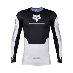 Fox FLEXAIR OPTICAL JERSEY - Black/White 