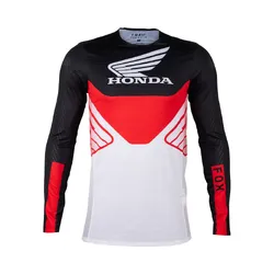Fox FLEXAIR HONDA JERSEY - Black/White 
