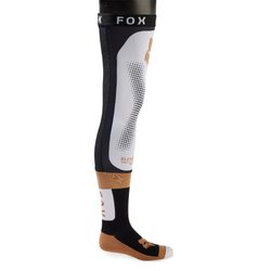 Fox Flexair Knee Brace Sock - Black/White