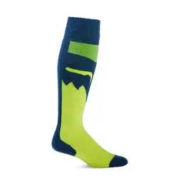 Fox 180 Flora Sock - Blue/Yellow