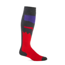Fox 180 Flora Sock - Grey/Red