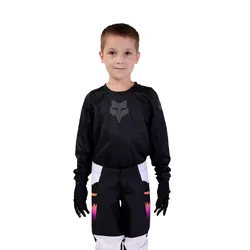 Fox KIDS BLACKOUT JERSEY - Black/Black