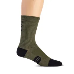Fox 8&quot; Ranger Sock - Olive/Green