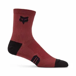 Fox 6&quot; Ranger Sock - Rust