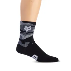 Fox 6" Ranger Sock - Black/Camo