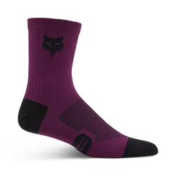 Fox 6&quot; Ranger Sock - Sangria - L/XL
