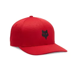 Fox Head Tech Flexfit Hat/Cap - Flame Red