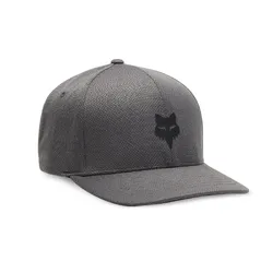 Fox Head Tech Flexfit Hat/Cap - Steel/Grey
