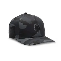 Fox Fox Head Flexfit Hat - Black Camo - L-XL