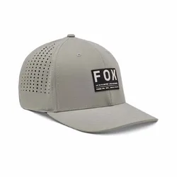 Fox NON Stop Tech Flexfit Hat/Cap - Grey - LXL