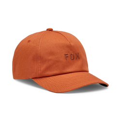 Fox Wordmark Adjustable Hat/Cap Womens - Orange - OS
