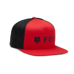 Fox Absolute Mesh Snapback Hat/Cap - Flame Red - OS