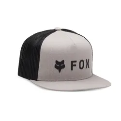 Fox Absolute Mesh Snapback Hat/Cap - Steel/Grey - OS