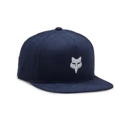 Fox Head Snapback Hat/Cap - Midnight - OS