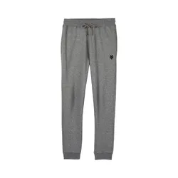 Fox Fleece Jogger Trackie Pants - Heather Graphite