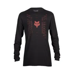 Fox Faded OUT Long Sleeve Prem T-Shirt - Black