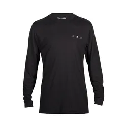 Fox Diffuse Long Sleeve Prem T-Shirt - Black