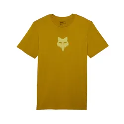 Fox Head Short Sleeve Premium Tee - Mustard