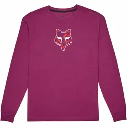 Fox Withered Long Sleeve T-Shirt Womens - Green/Titanium