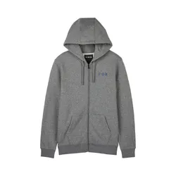 Fox Youth Flora Fleece Zip - Heather Grey - Medium