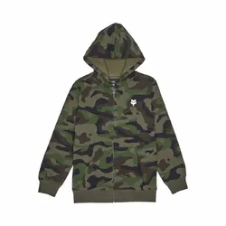 Fox Camo Pack Fleece Zip Youth - Black/Camo