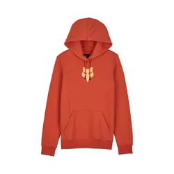 Fox Head Fleece Pullover Womens - Orange