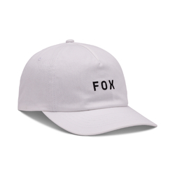Fox Wordmark Adjustable Hat/Cap Womens - White - OS