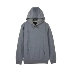 Fox Wordmark Fleece PO - Heather Graphite