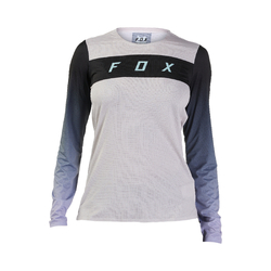 Fox Flexair Long Sleeve Race Jersey Womens - White