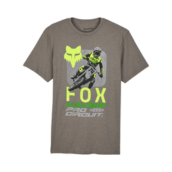 Fox x Pro Circuit Premium Short Sleeve Tee - Heather Graphite