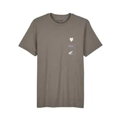 Fox x Honda Premium Short Sleeve Tee II - Heather Graphite