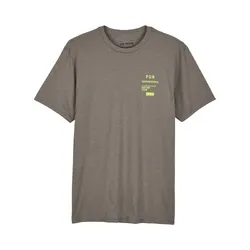 Fox Numerical Premium Short Sleeve Tee - Heather Graphite