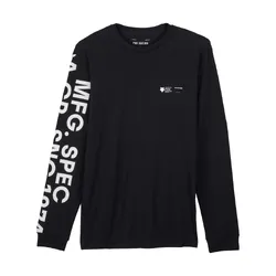Fox Barge Premium Long Sleeve Tee - Black
