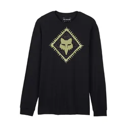 Fox LEO Premium Long Sleeve Tee - Black