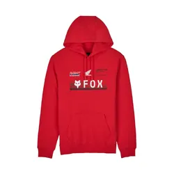 Fox X Honda Fleece PO - Flame Red