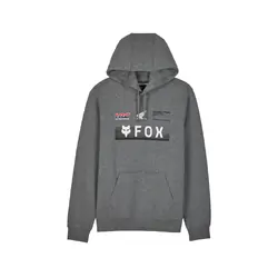 Fox X Honda Fleece PO - Heather Graphite