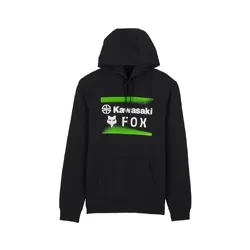 Fox Kawasaki Fleece Pullover - Black