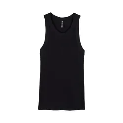 Fox Wordmark RIB Tank Top Womens - Black