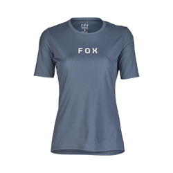 Fox Ranger Short Sleeve Jersey Wordmark Womens - Graphite