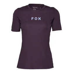 Fox Ranger Short Sleeve Jersey Wordmark Womens - Dark Purple