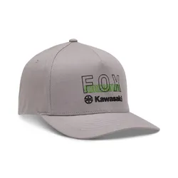 Fox x Kawi Flexfit Hat/Cap - Steel/Grey