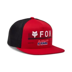 Fox X Honda Snapback Hat/Cap - Flame Red